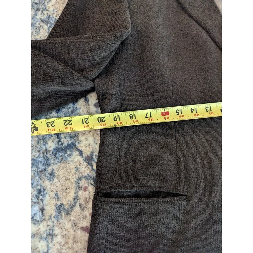Jhane Barnes Mens 40R  Sport Coat Blazer Jacket Brown Textured Tweed Wool Read